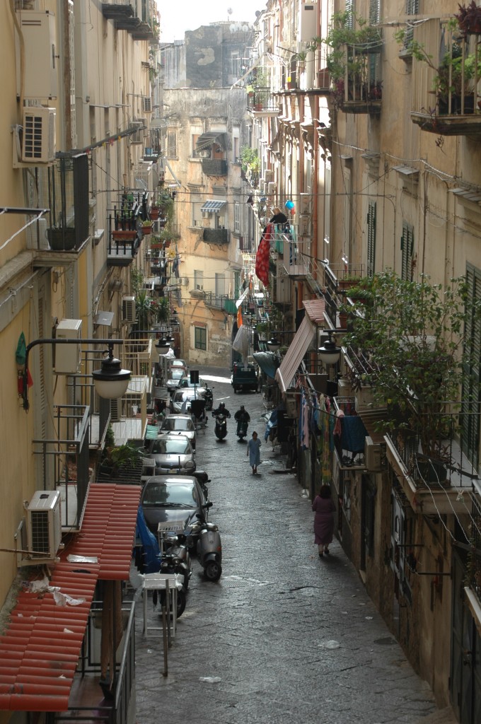 Gassen in Neapel