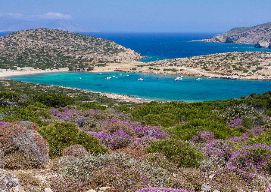 Meerblick Amorgos, Insel der Kykladen