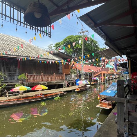 Schwimmender Markt Bangkok Schwimmender Markt Bangkok