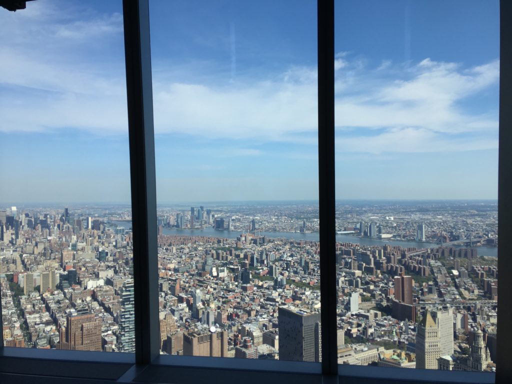 Ausblick One World Center