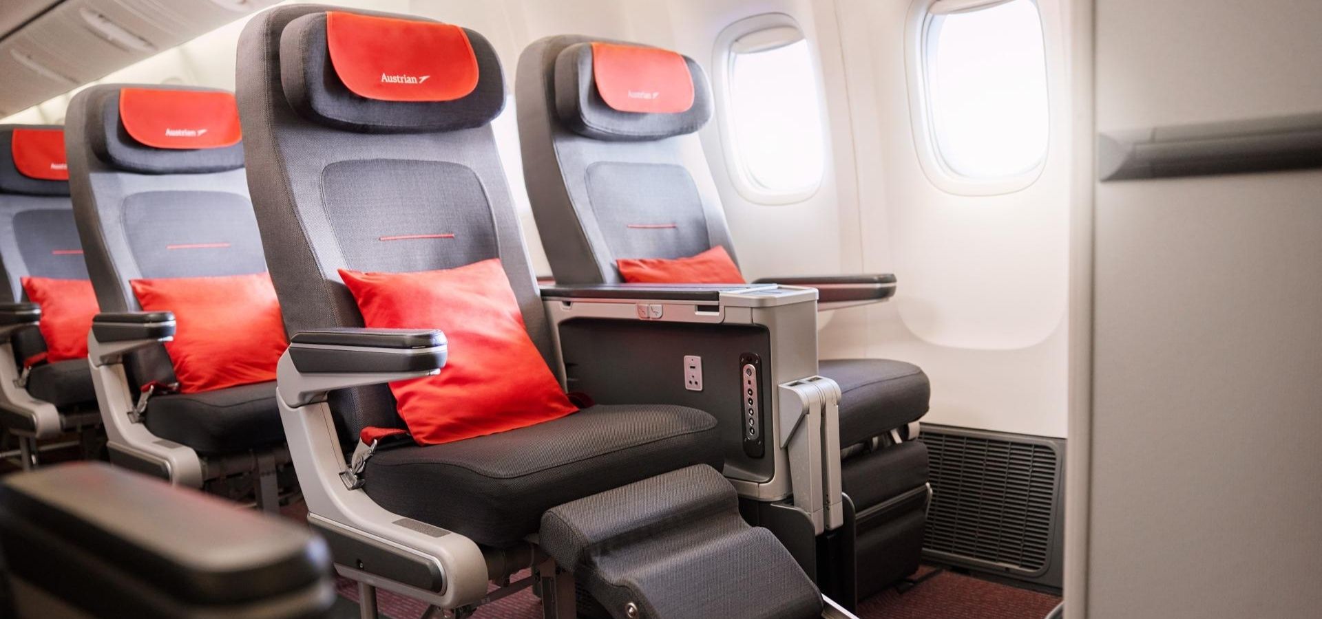 Austrian Airlines Premium Economy Class Sitze