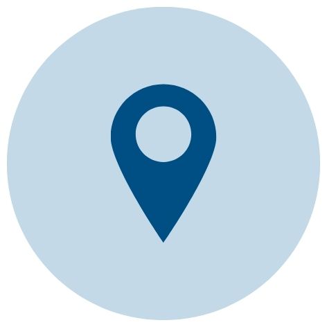 Grafik von einer Location-Pin