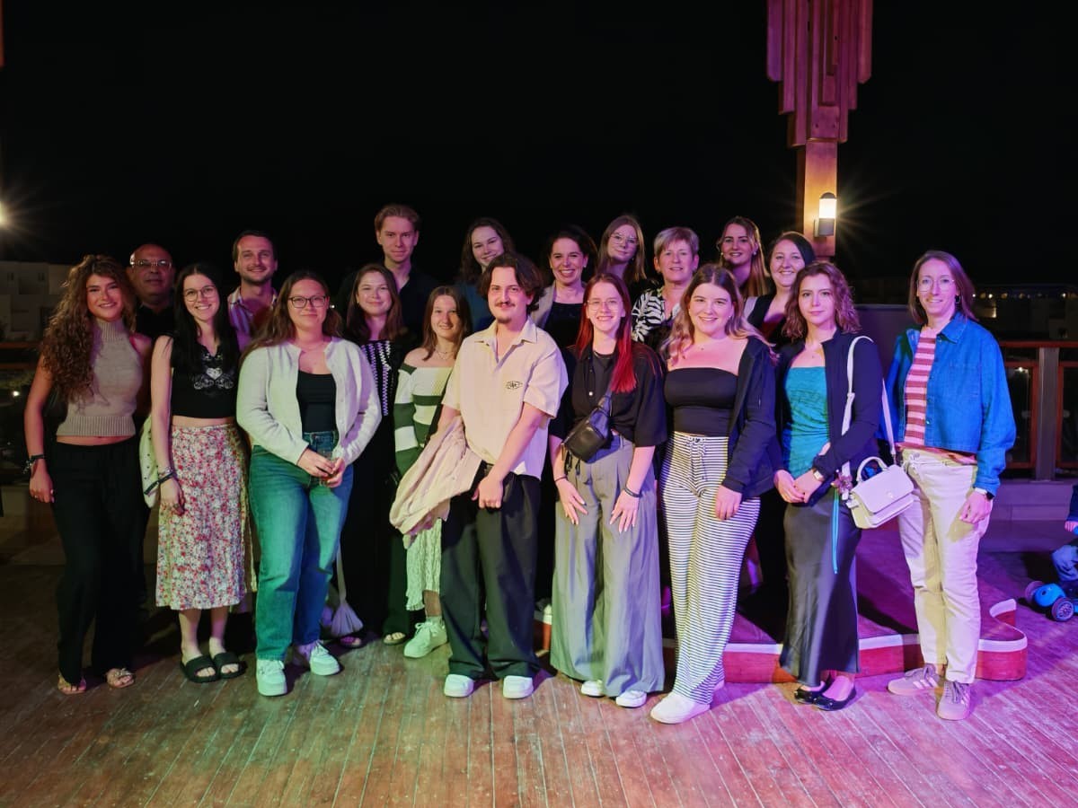 Gruppenfoto von der Infotour nach Hurghada