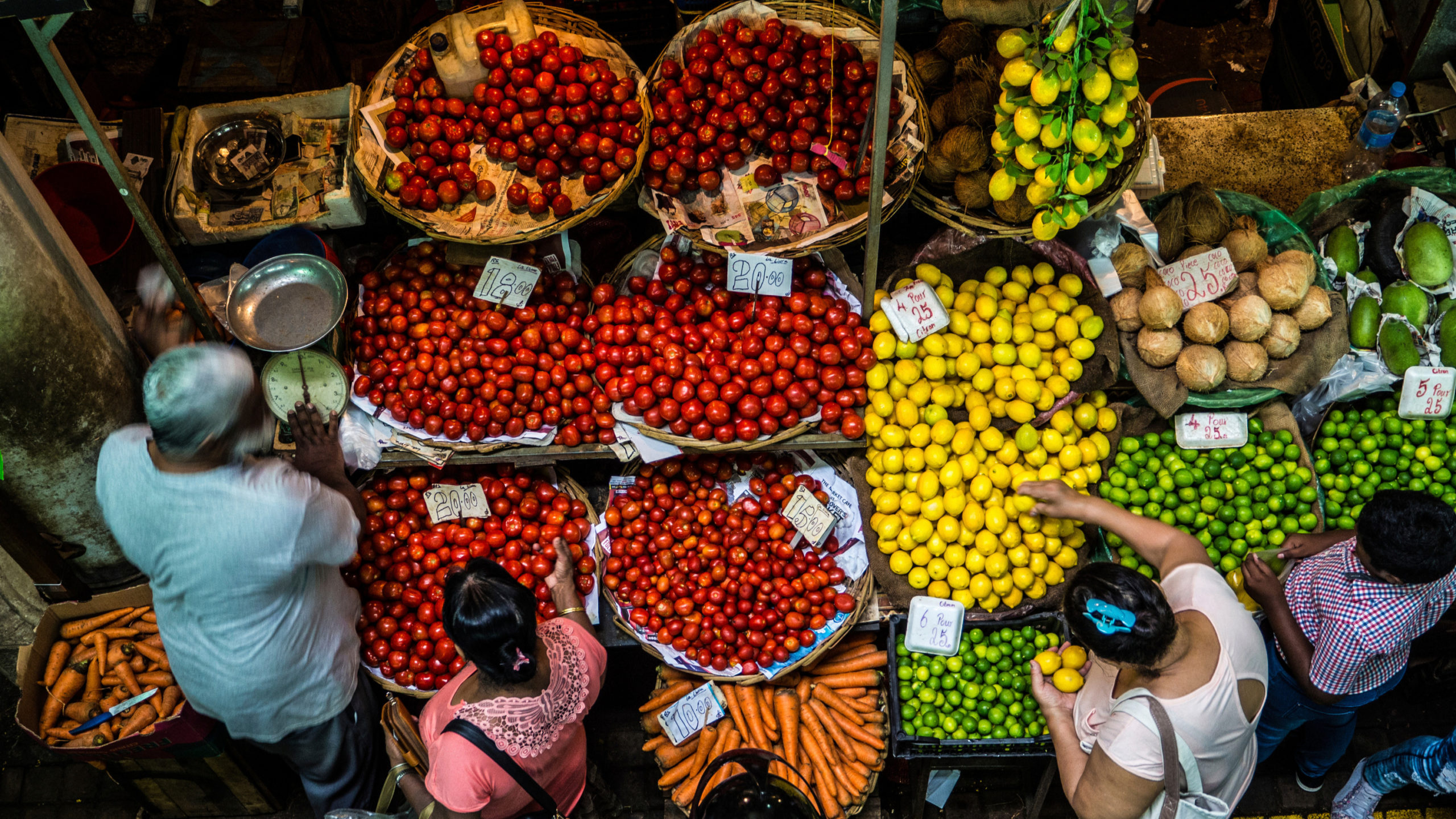 Gewürze Mauritius Markt