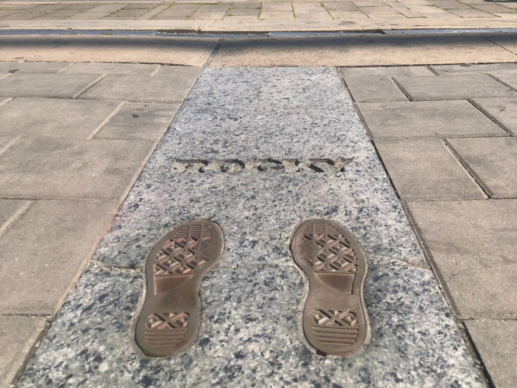 Fußabdruck Rocky Balboa, Philadelphia