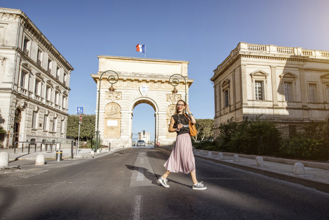 Stadt Triumphbogen Frankreich