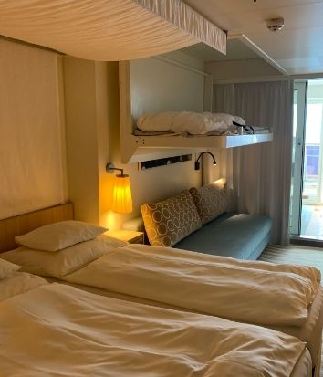 Deluxe Kabine mit Loggia
