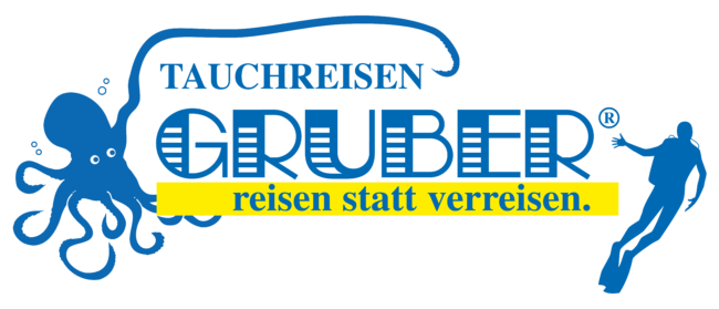 GRUBER-reisen tauchreisen Logo