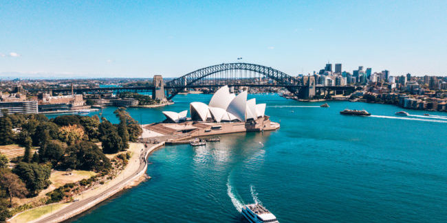 Australien Sidney Opernhaus Habrour Bridge Hafen