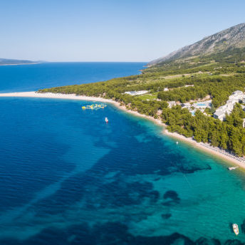 Zlatni Rat und Bretanide Sport & Wellness Resort auf der Insel Brac in Kroatien