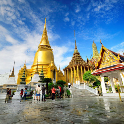 Bangkok Tempel Wat Phra in Thailand