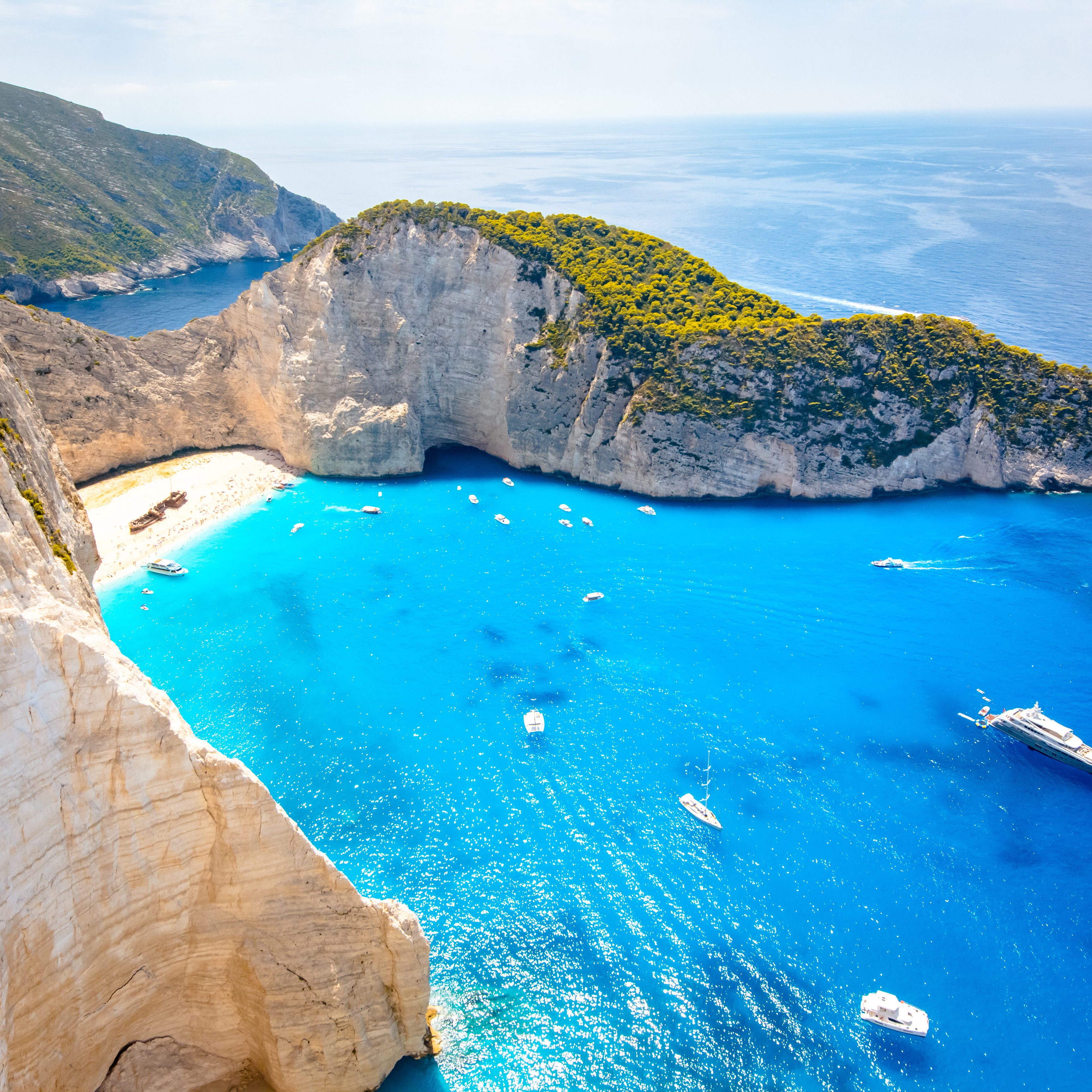 Schmugglerbucht auf Zakynthos in Griechenland