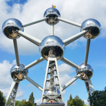 Atomium in Brüssel in Belgien