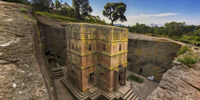 Äthiopien Lalibela Kirche St George