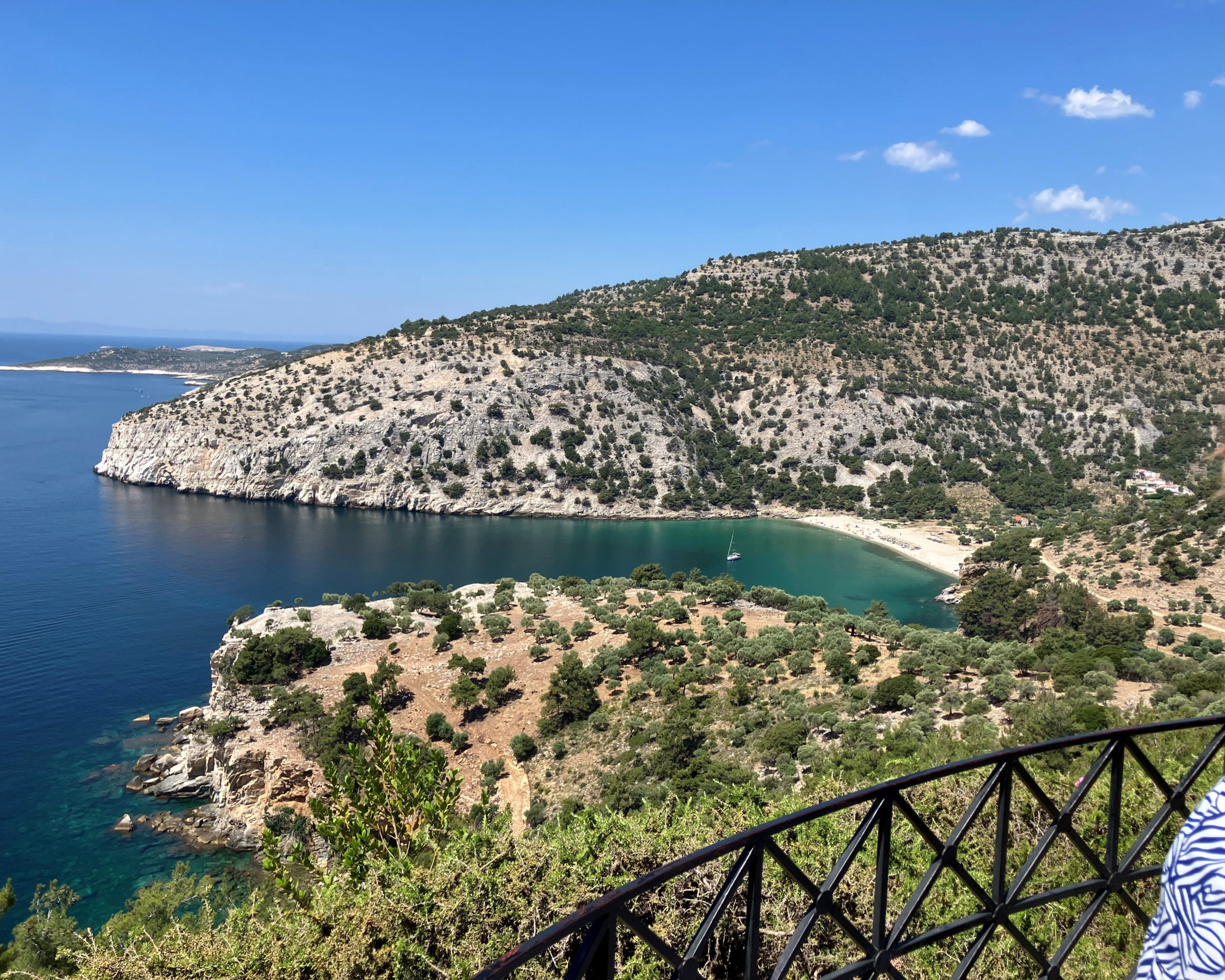 Thassos Küste Bucht Natur
