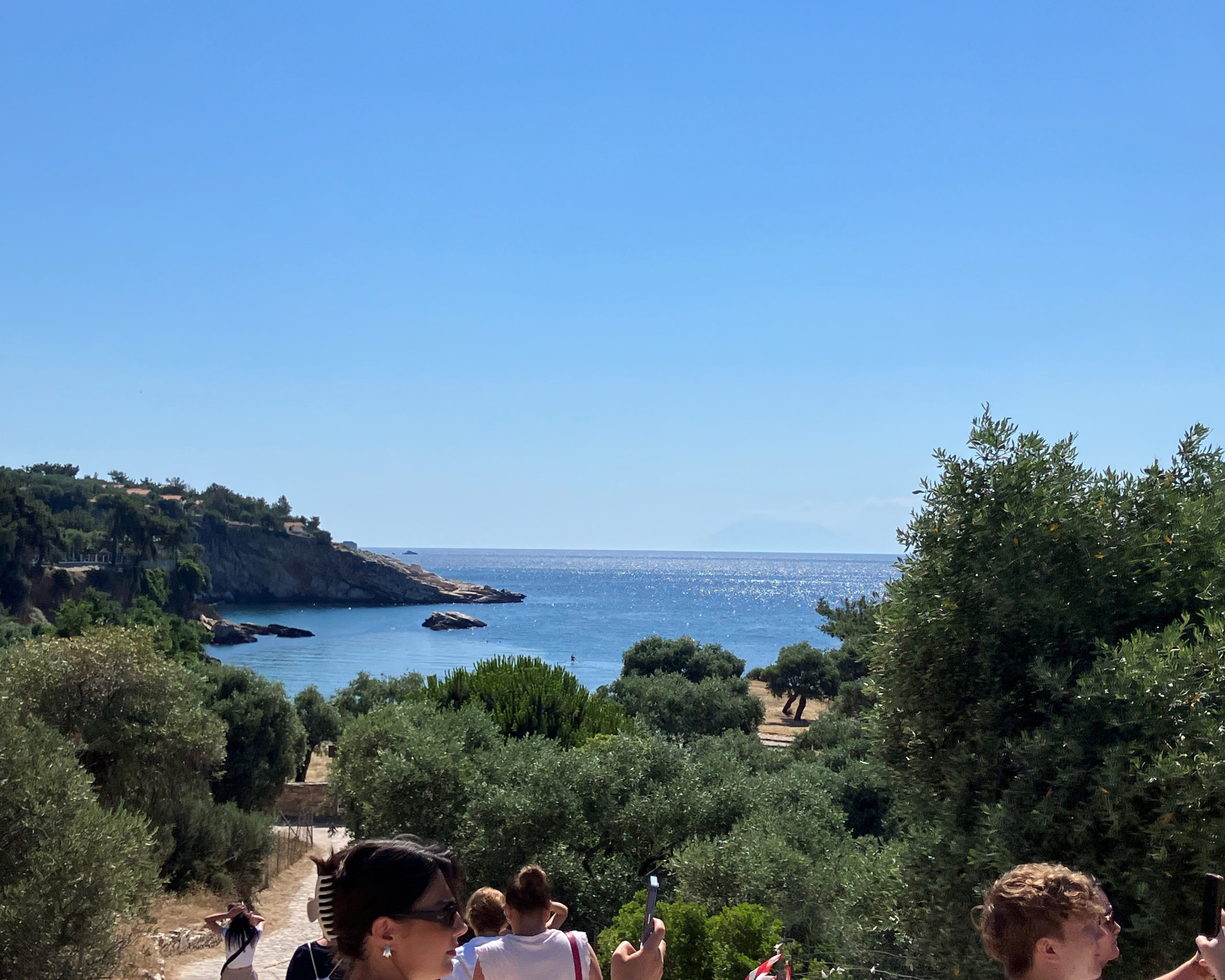 Thassos Küste Bucht Natur