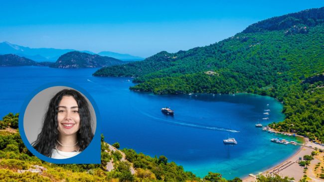 Bucht Türkische Ägäis Meer