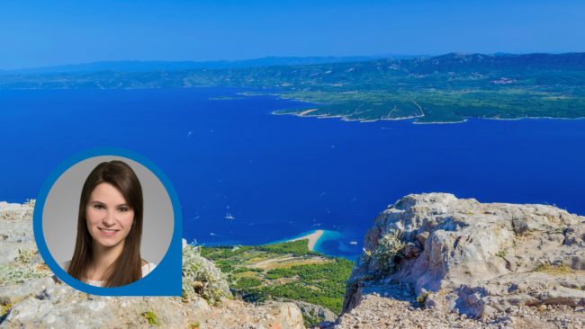 Küste Meer Brac Insel