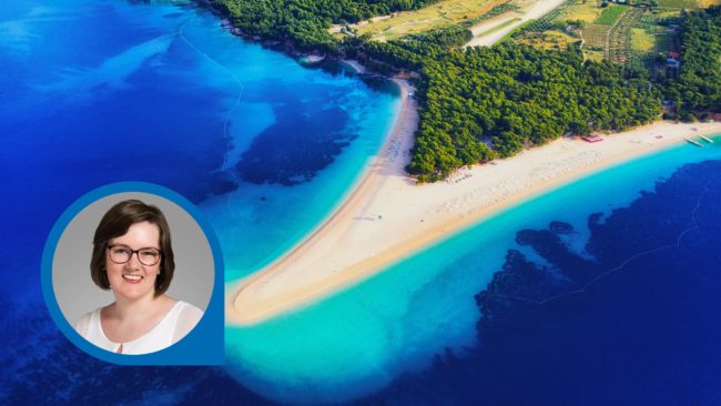 Strand Meer Blau Brac