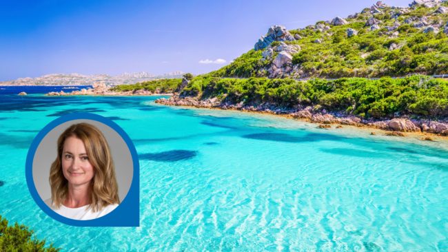 Strand Türkis Felsen Meer