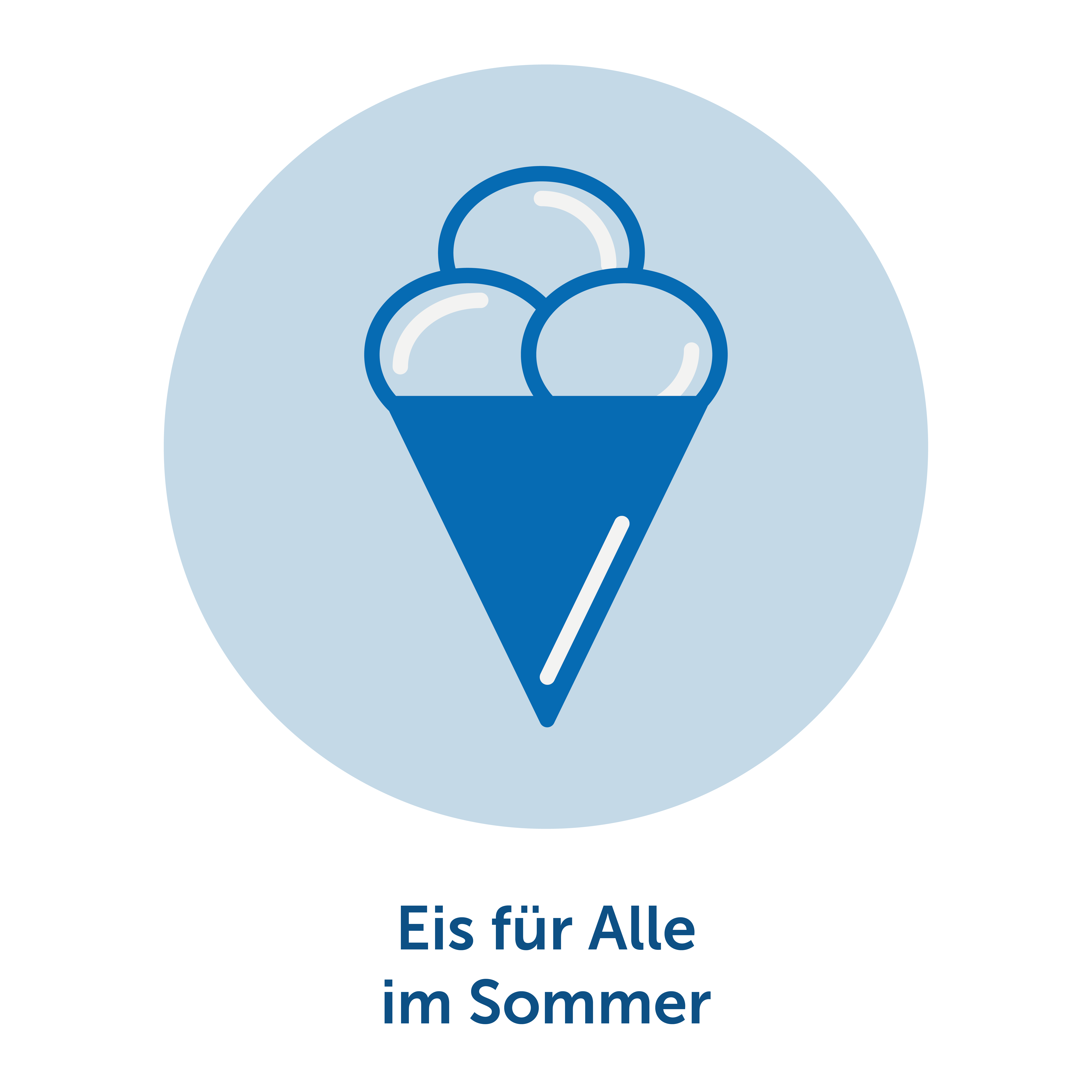 Eis für Alle im Sommer