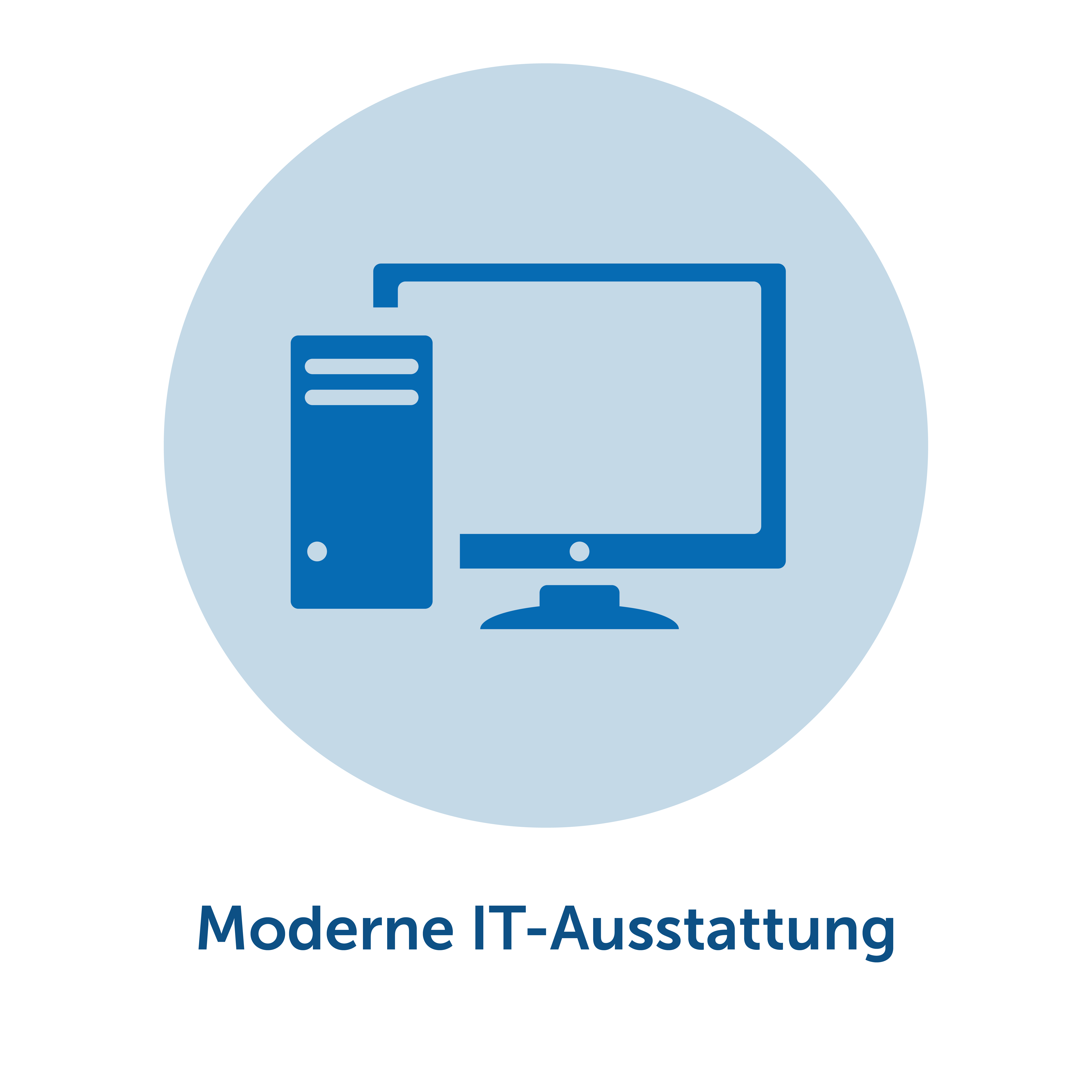 Moderne IT-Ausstattung