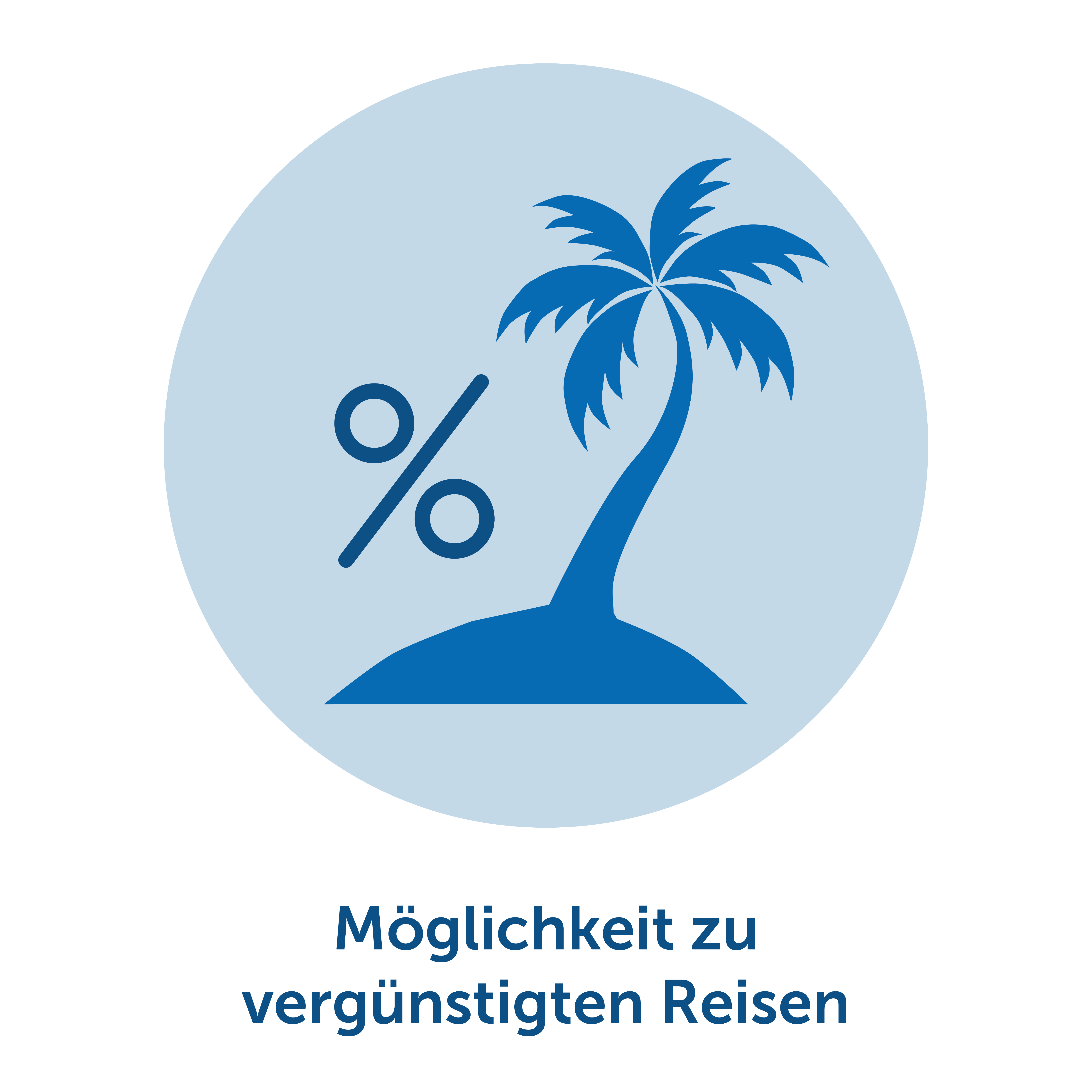 Möglichkeit zu vergünstigten Reisen