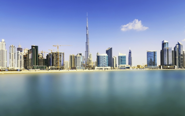 Dubai Downtown Dubai skyline, United Arab Emirates