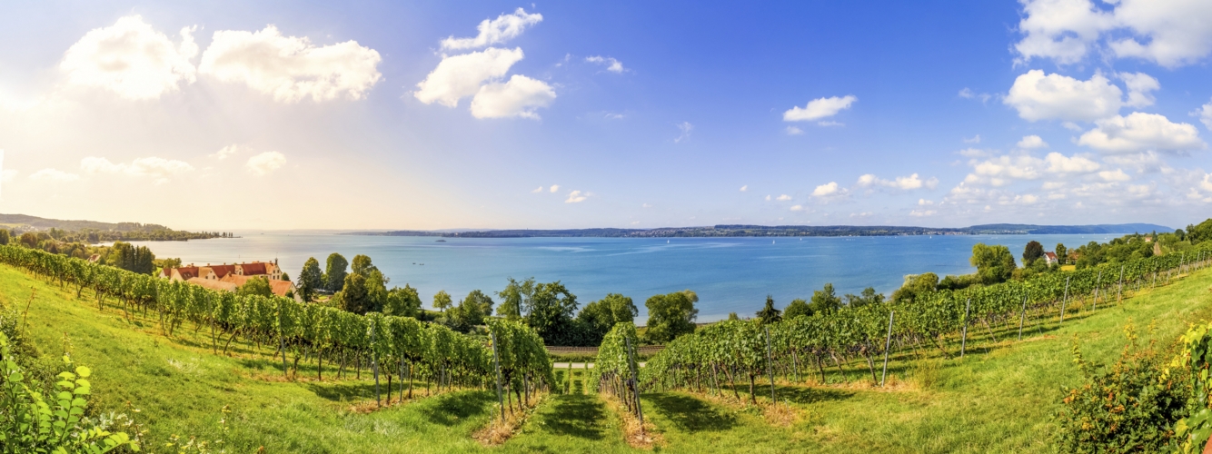 Bodensee und die Insel Mainau