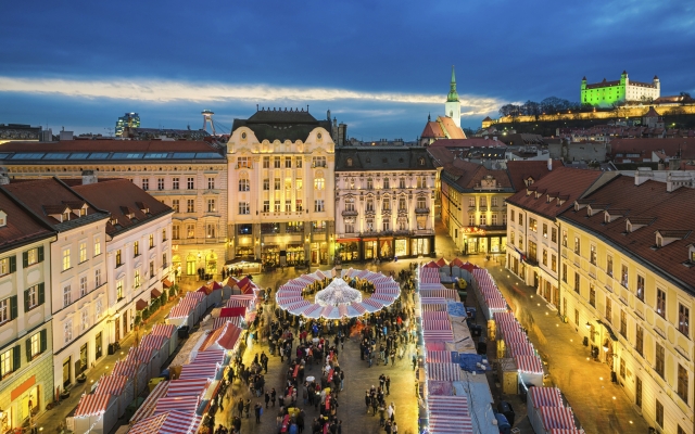 Weihnachtsmarkt Bratislava, Slovakia