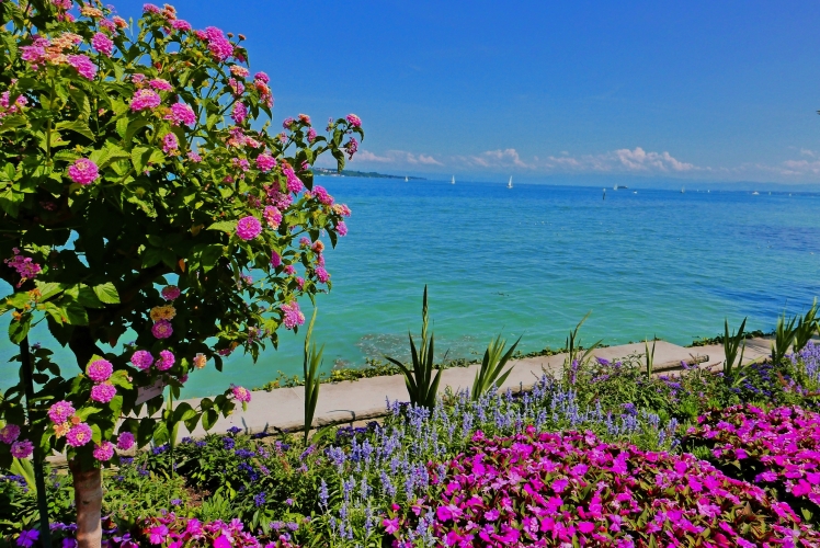 Bodensee und die Insel Mainau