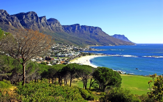 Camps Bay in Kapstadt, Südafrika